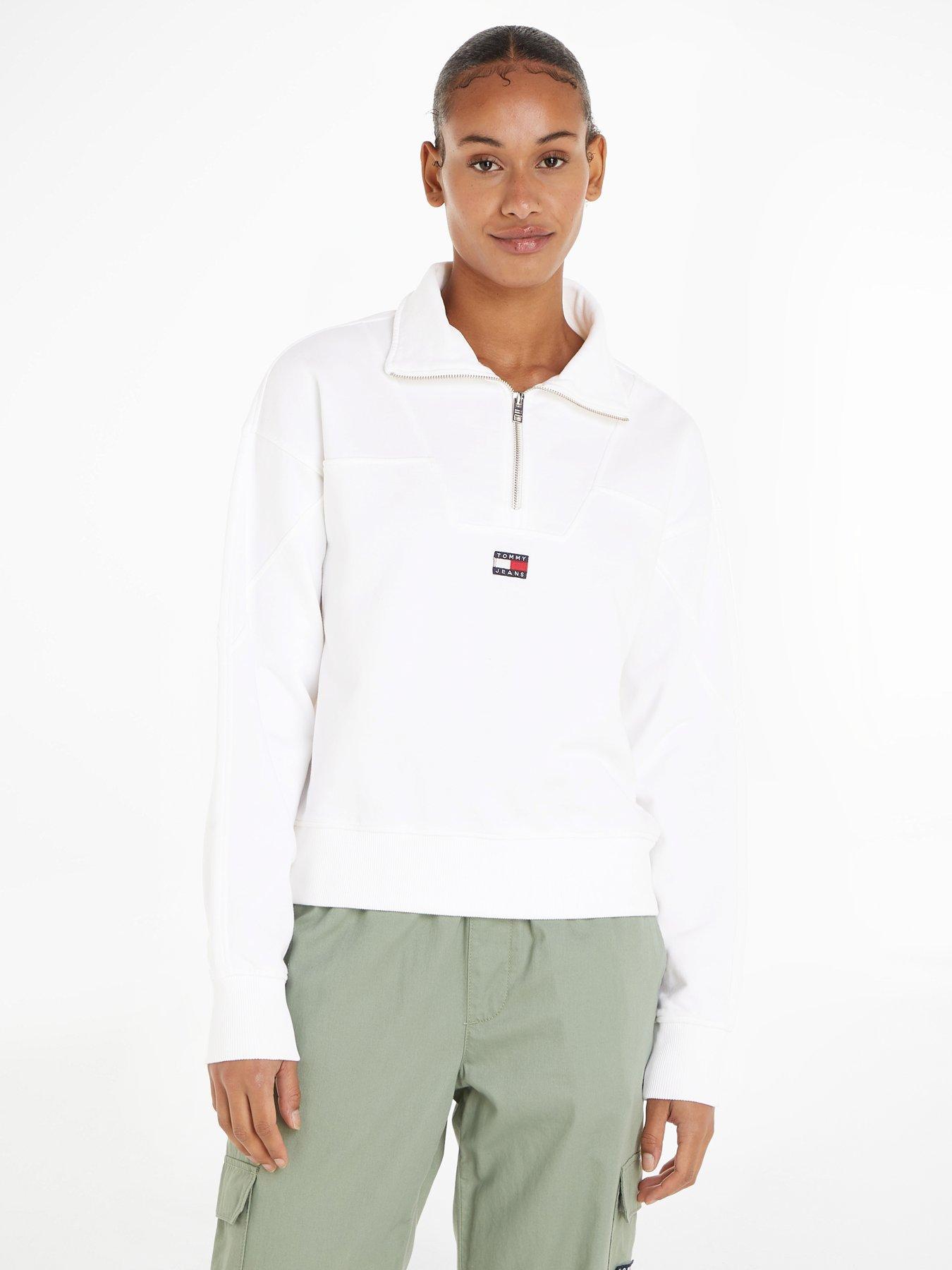 tommy jeans 1 4 zip