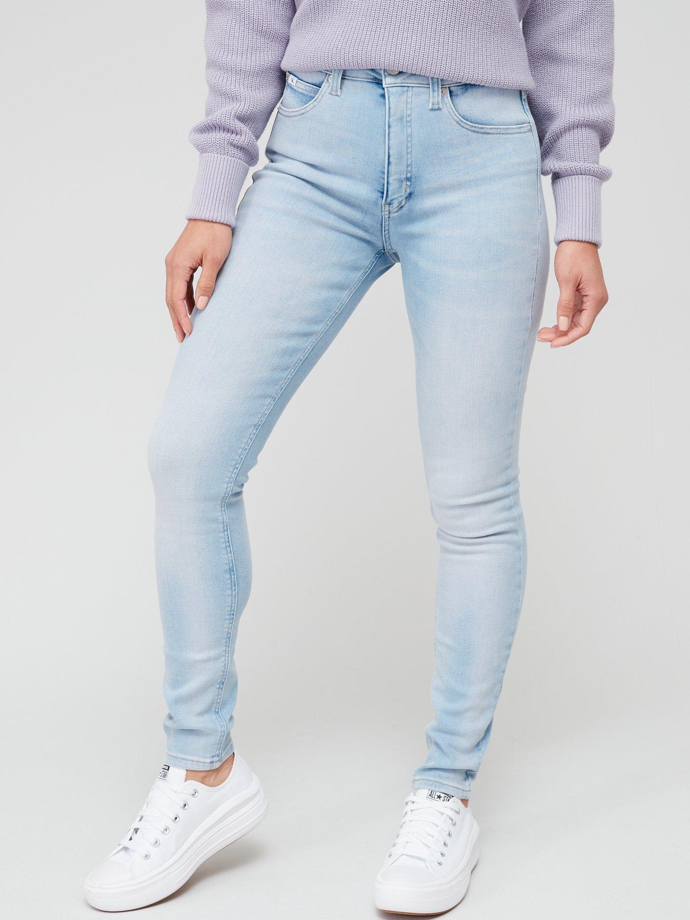 Calvin klein white skinny clearance jeans