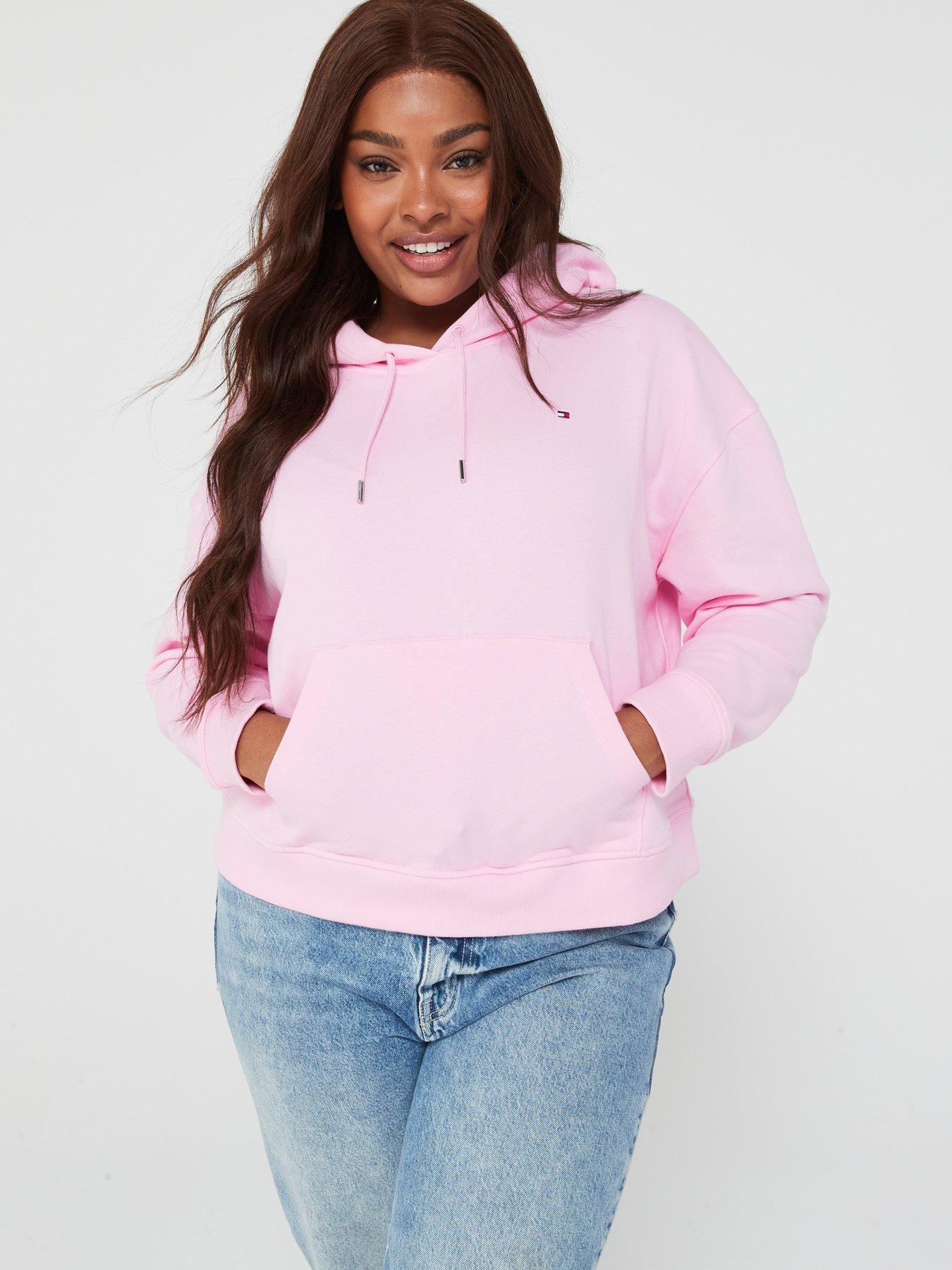 Hilfiger deals hoodie pink