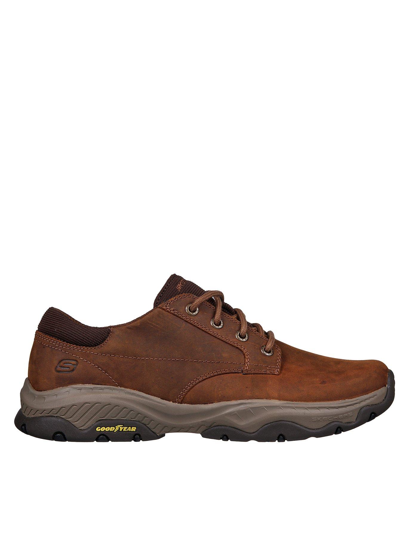Craster Round Toe Leather Lace Up Shoes