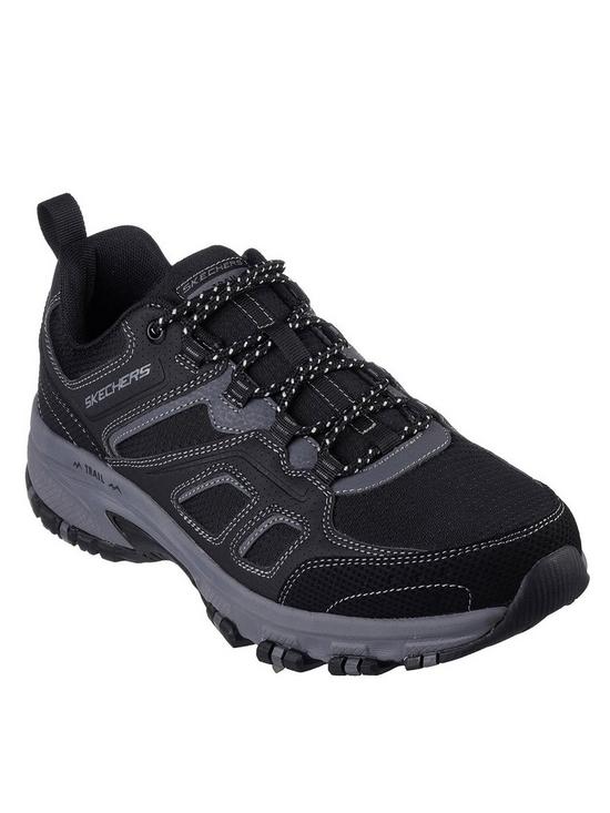 back image of skechers-outdoor-hillcrest-low-top-trainers-black