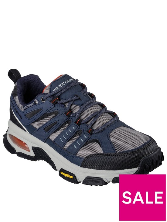 back image of skechers-outdoor-skech-air-envoy-goodyear-lace-up-trainers