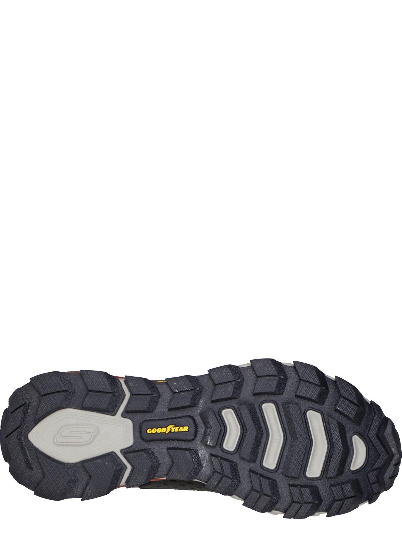 Skechers Outdoor Max Protect Goodyear Trainers - Grey | Very.co.uk