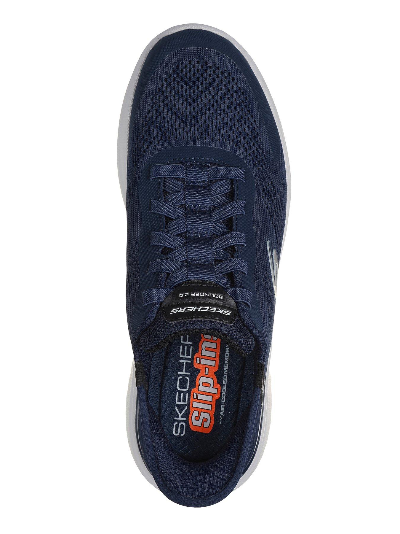 Image 3 of 5 of Skechers Slip-Ins Bounder 2.0 Trainers - Navy