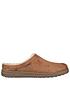  image of skechers-melson-faux-fur-lining-slipper-brown