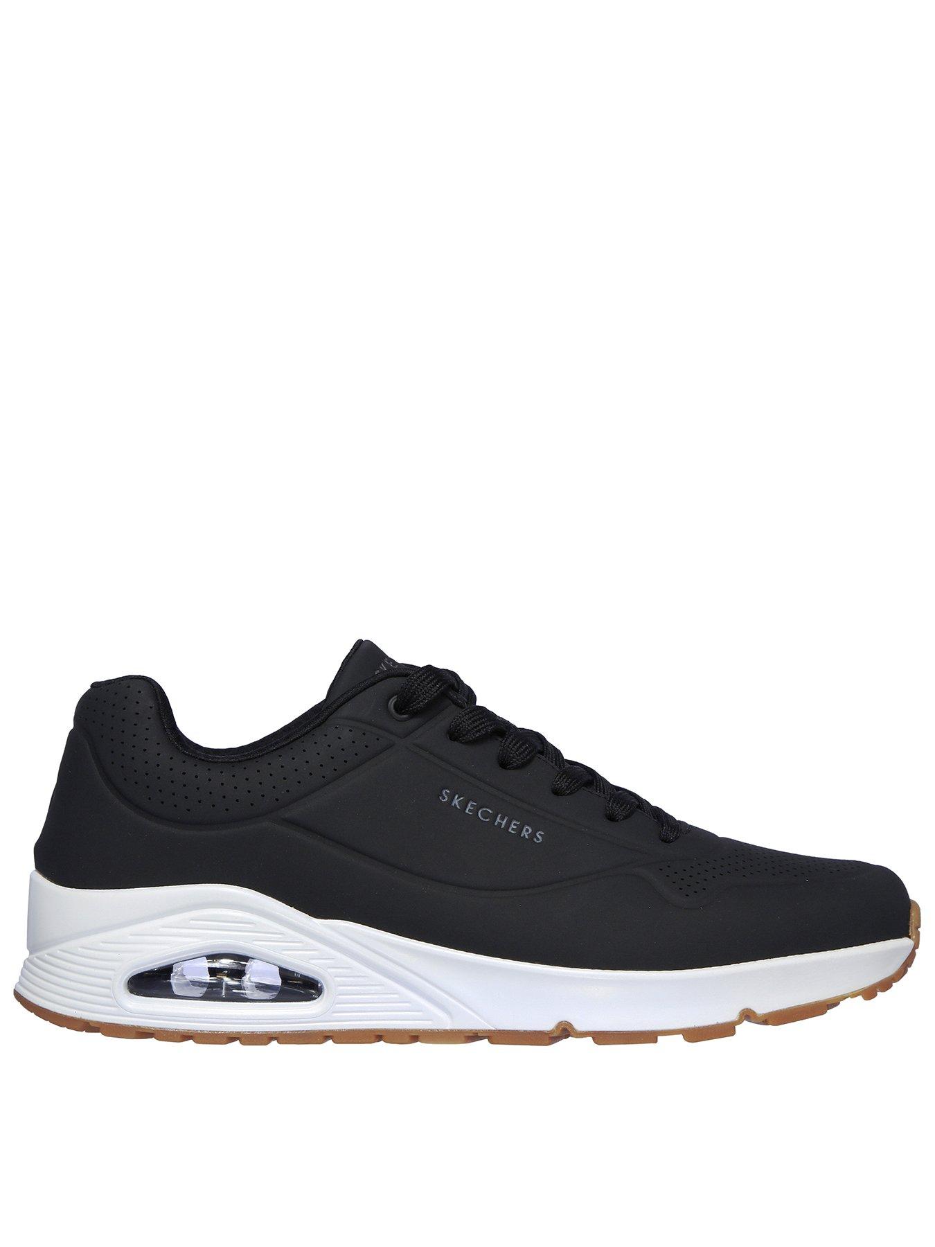 Skechers memory foam negro on sale