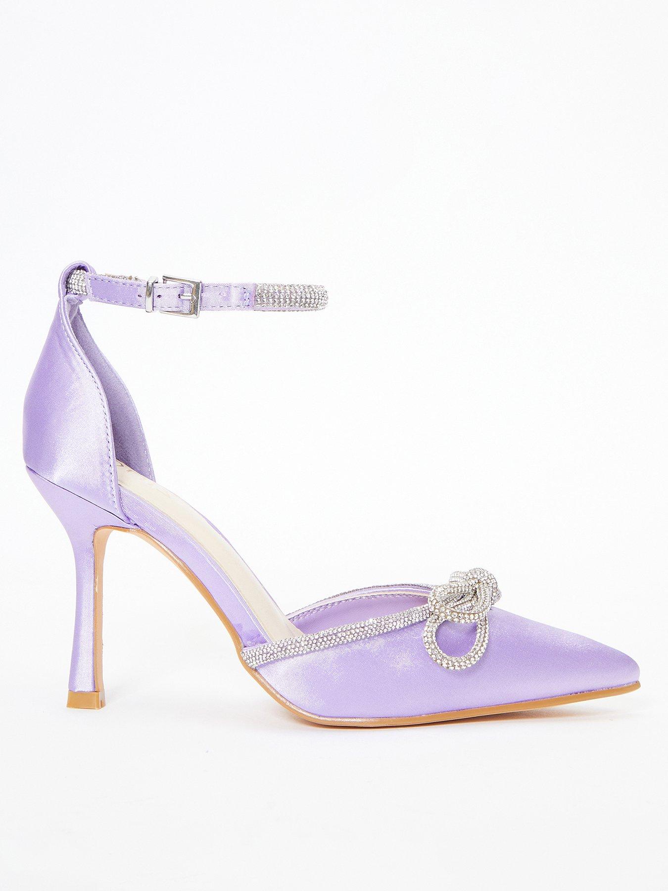 Pastel purple hot sale heels