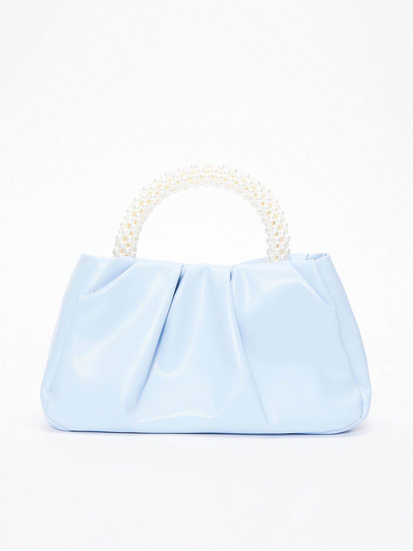 Bag with pearl on sale handle