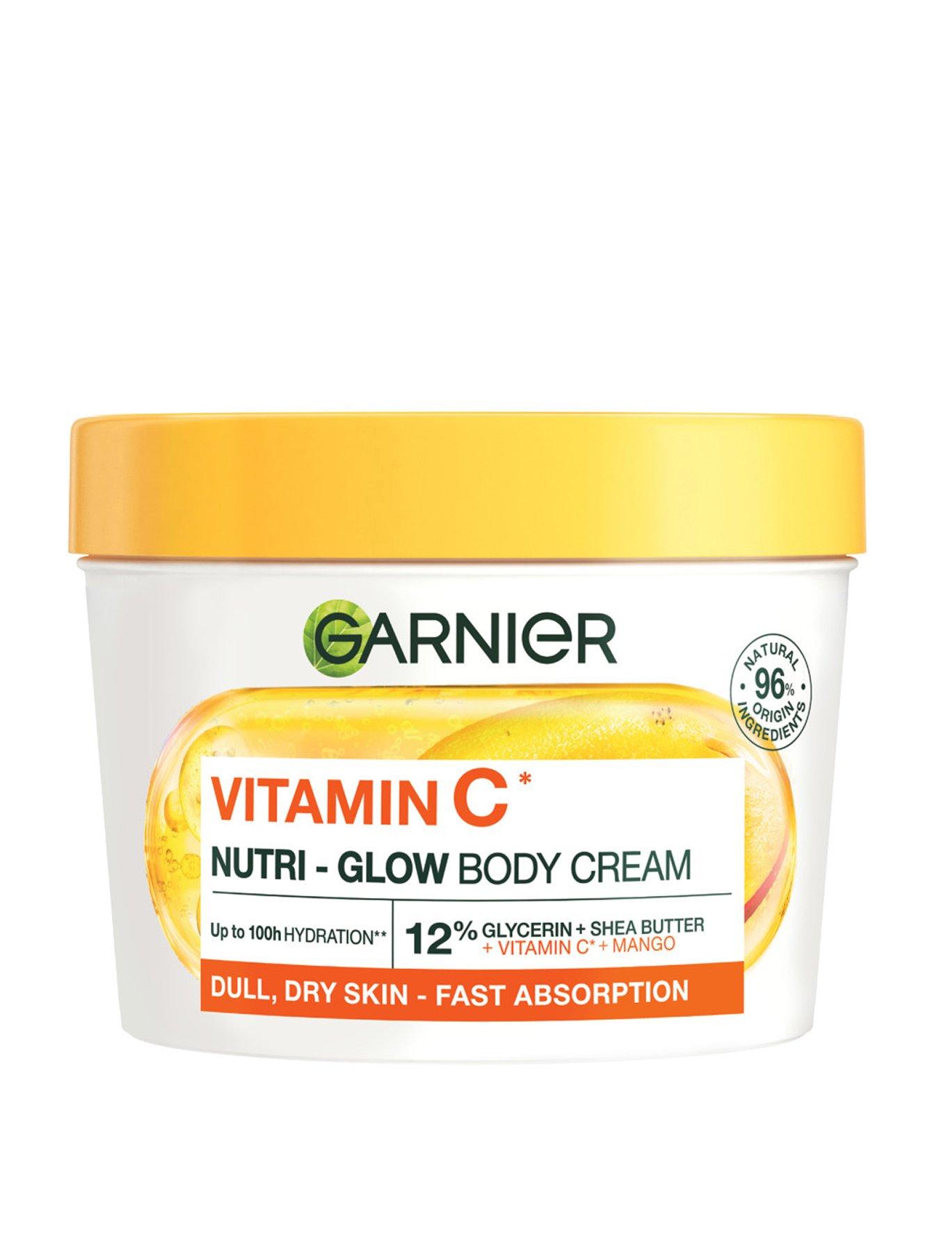 Image 1 of 6 of Garnier Vitamin C* Nutri - Glow Body Cream with Mango