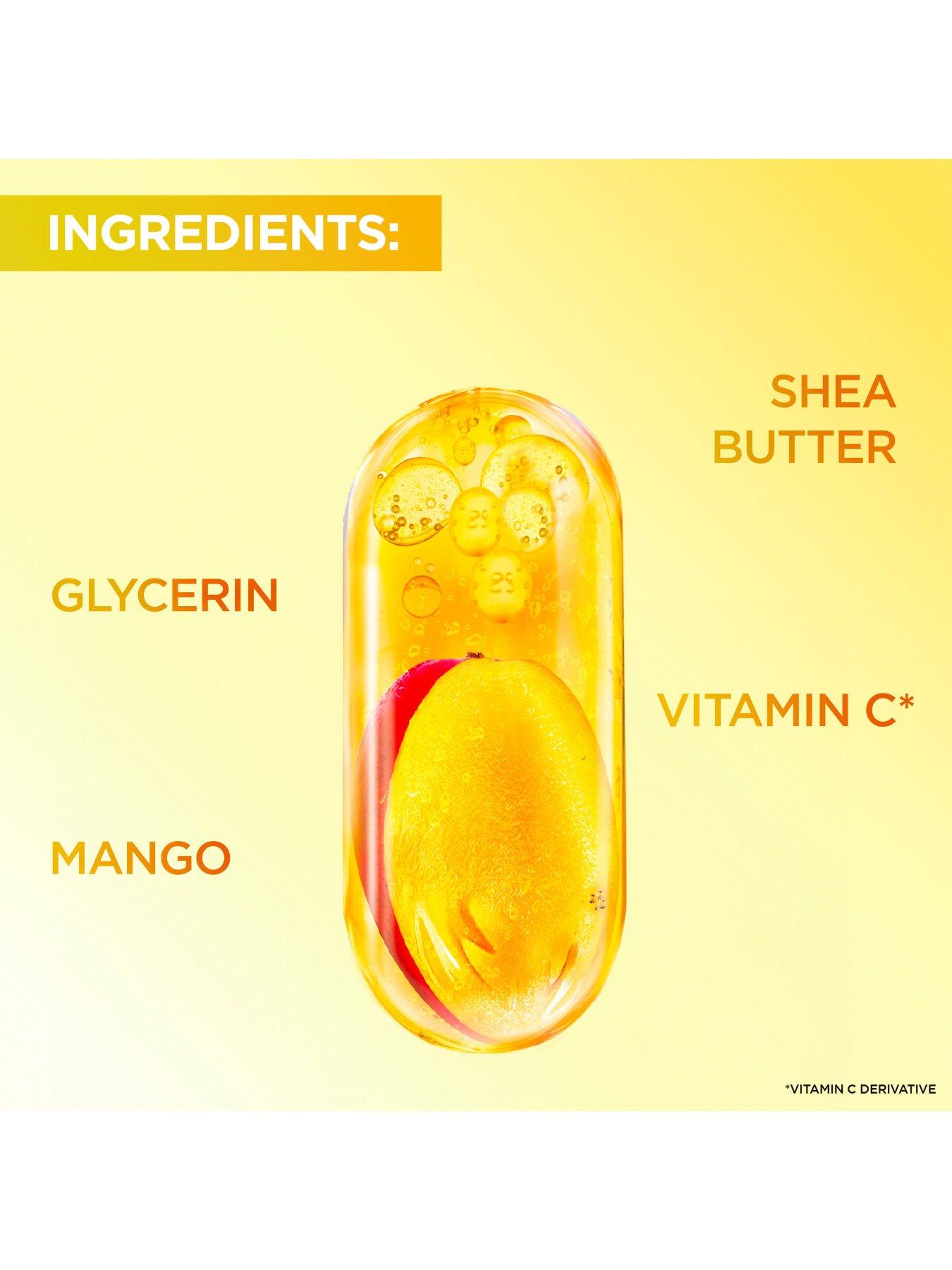 Image 3 of 6 of Garnier Vitamin C* Nutri - Glow Body Cream with Mango