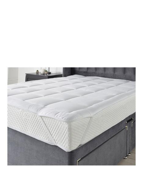 everyday-essentials-hollowfibre-mattress-topper-white
