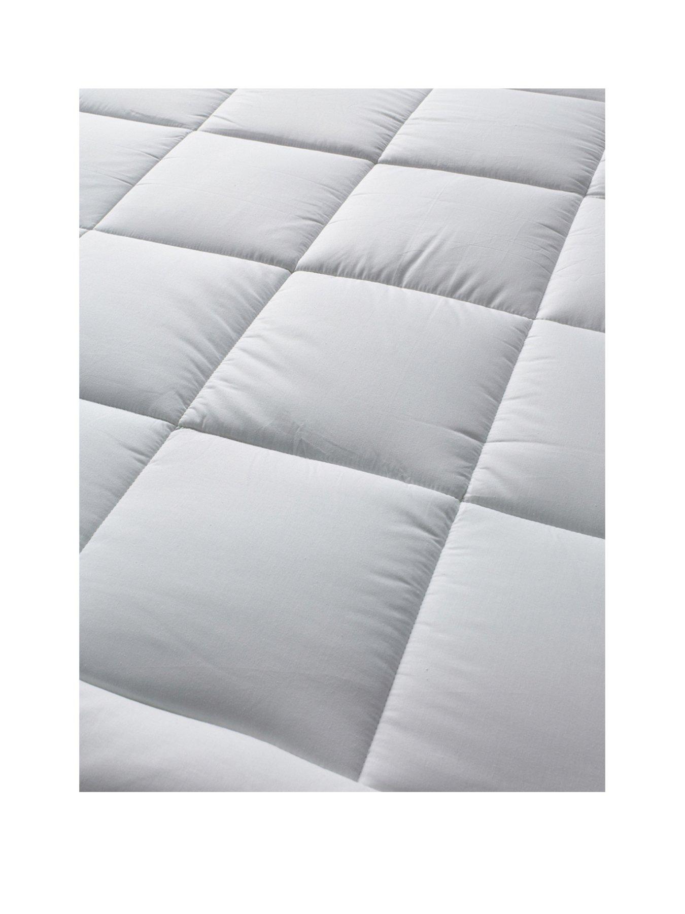 Image 2 of 4 of The Very Collection Essentials Hollowfibre Mattress Topper - White