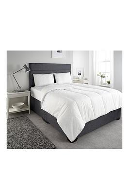 Product photograph of Everyday 10 5 Tog Duvet And Two Pillow S Bundle - White from very.co.uk