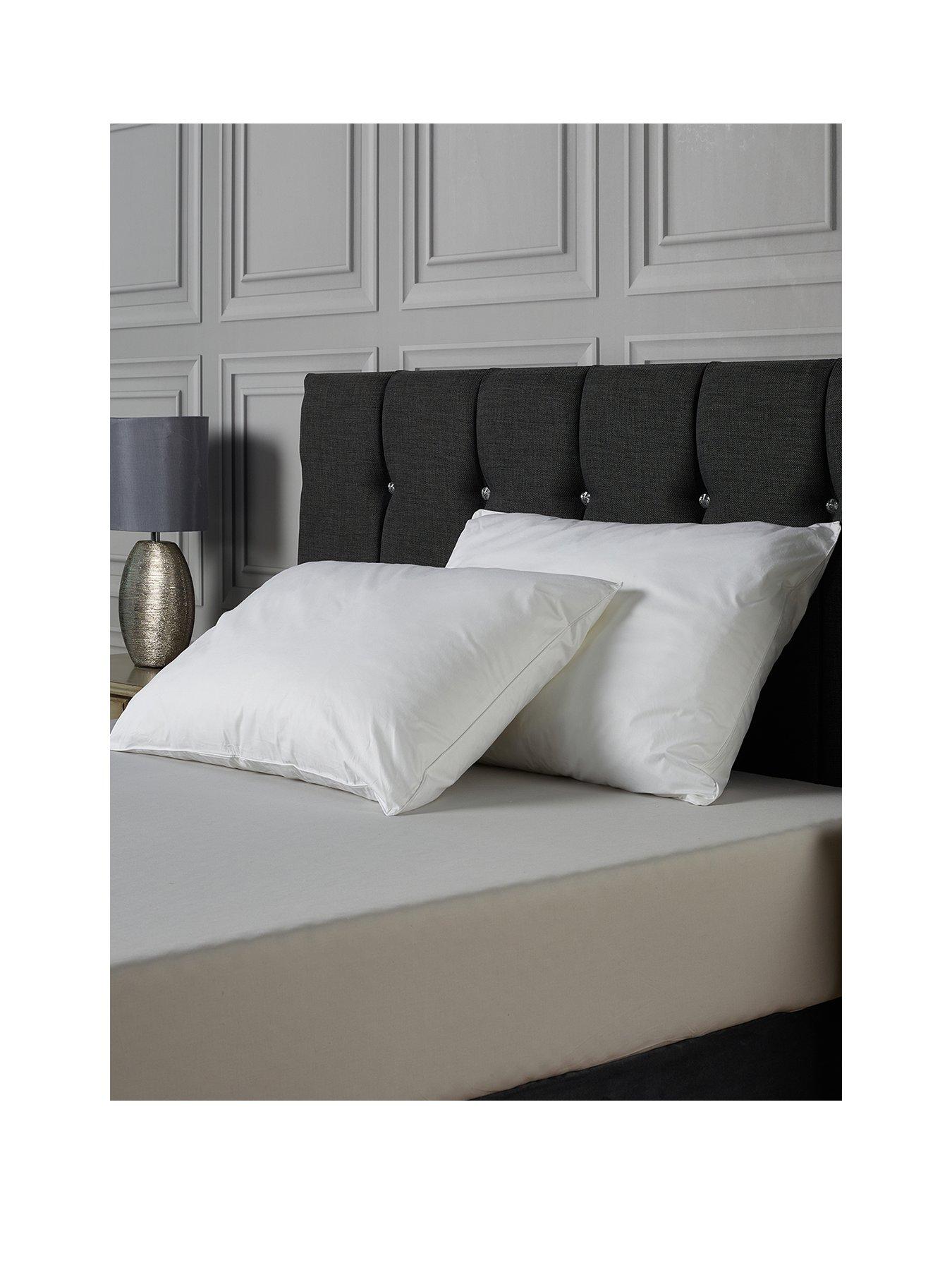 Very Home Feels Like Down Pillow Pair White very.co.uk