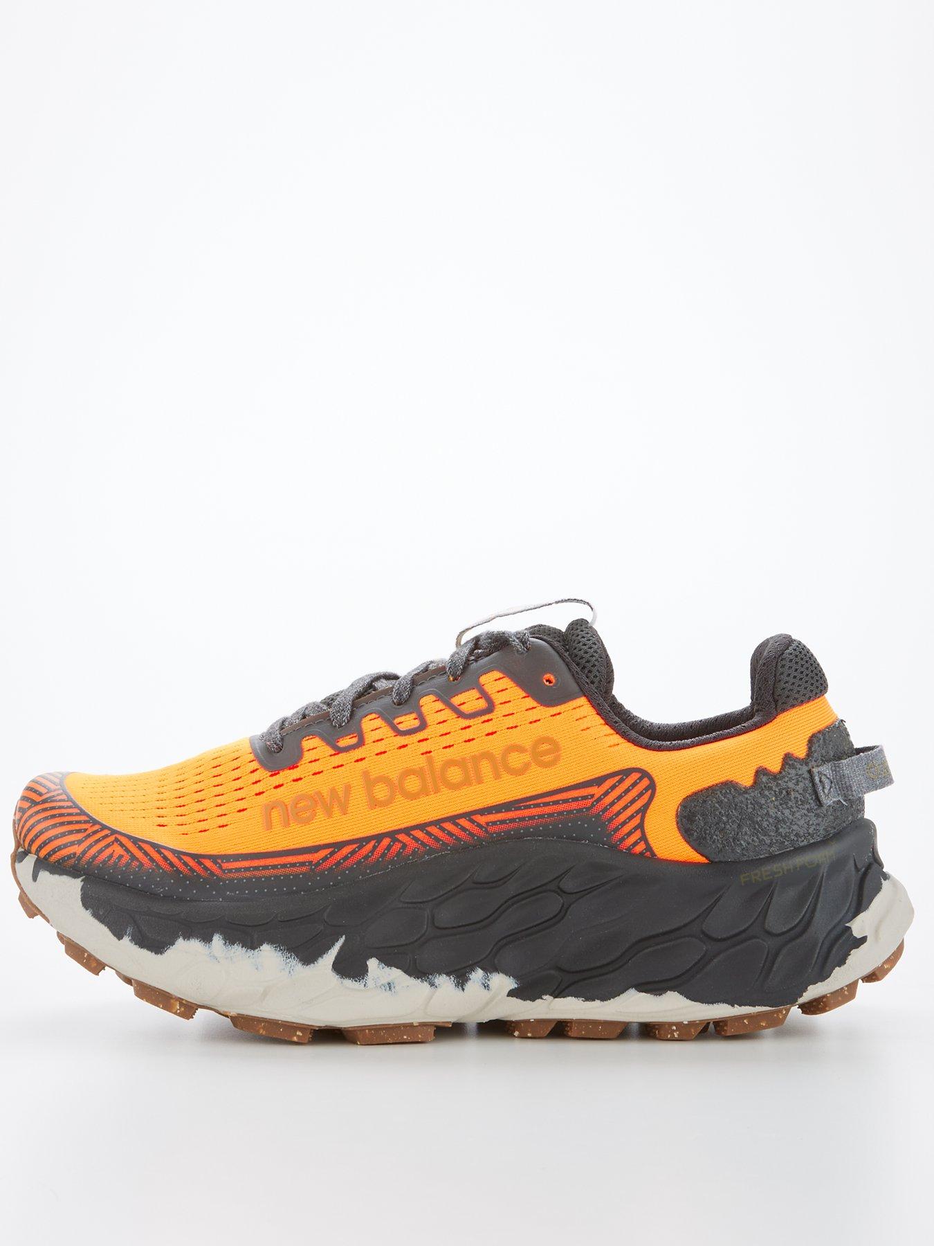 Orange shop running trainers