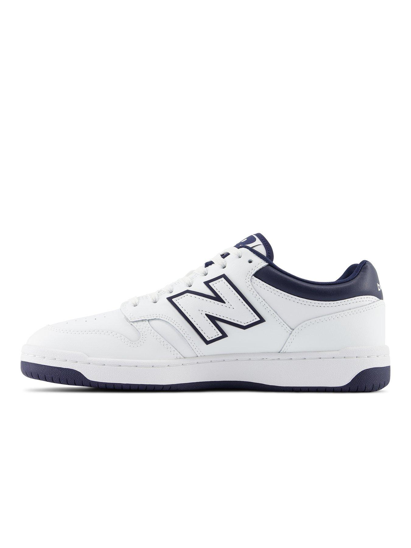 Image 6 of 6 of New Balance Mens 480L Trainers - White/Navy