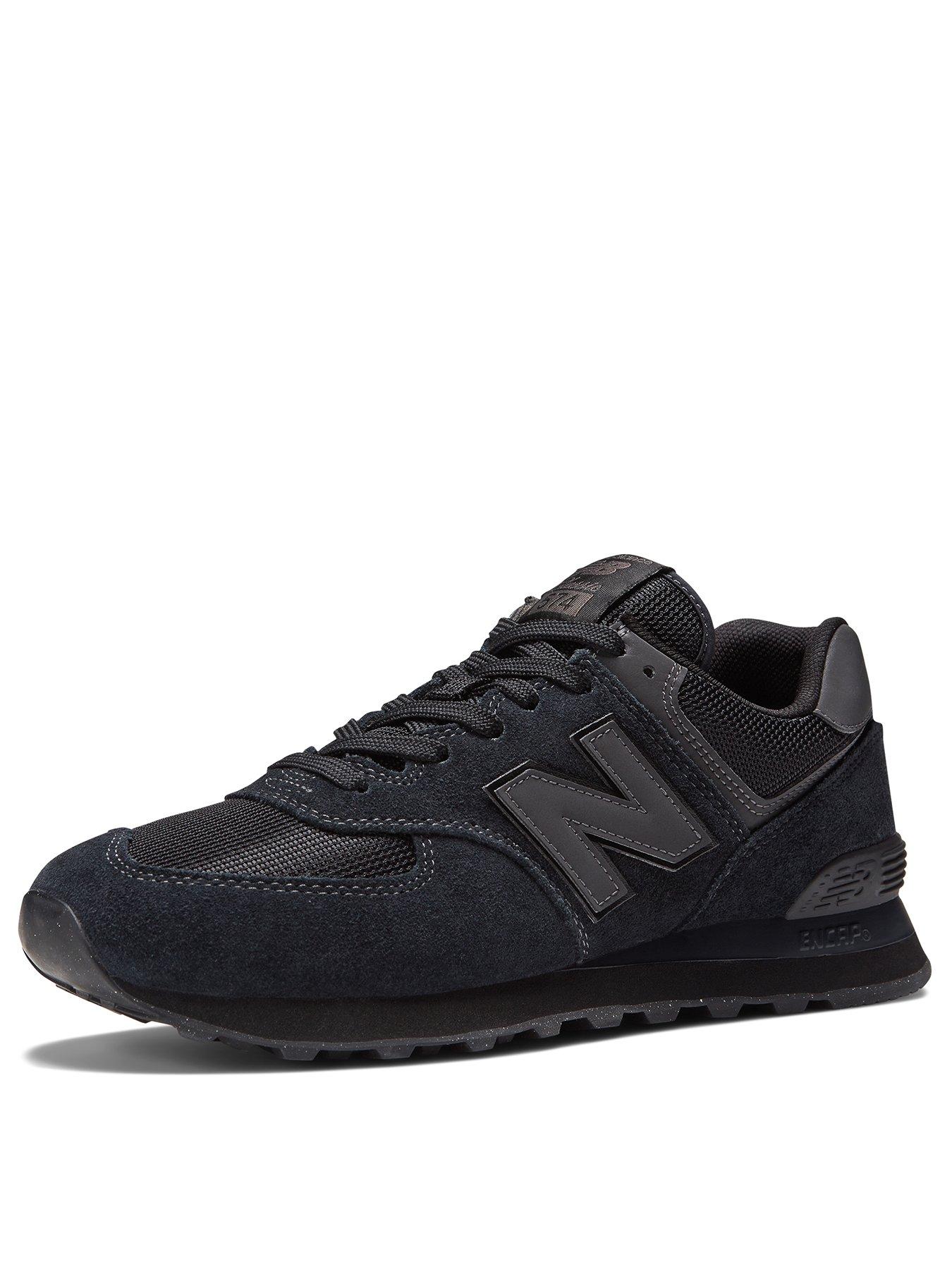 New balance 574 outlet black