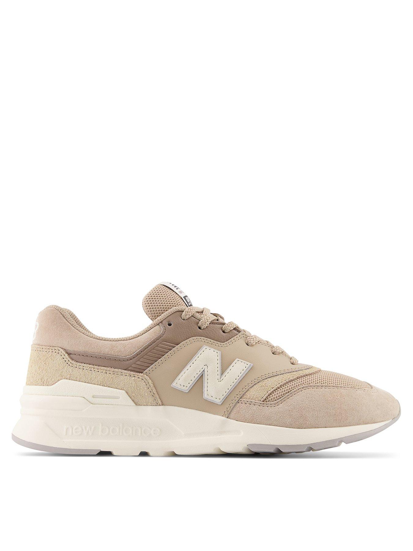 New balance 997h animal store print trainers in cream