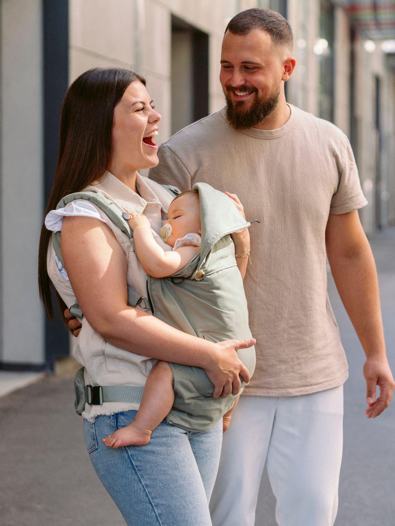 Baby carrier 2 store in 1