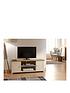  image of gfw-lancaster-2-door-large-tv-cabinet-fits-up-to-55-inch-tv--nbspcream