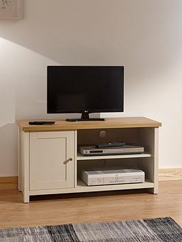 Product photograph of Gfw Lancaster 1 Door Small Tv Cabinet - Fits Up To 43 Inch Tv - Cream from very.co.uk