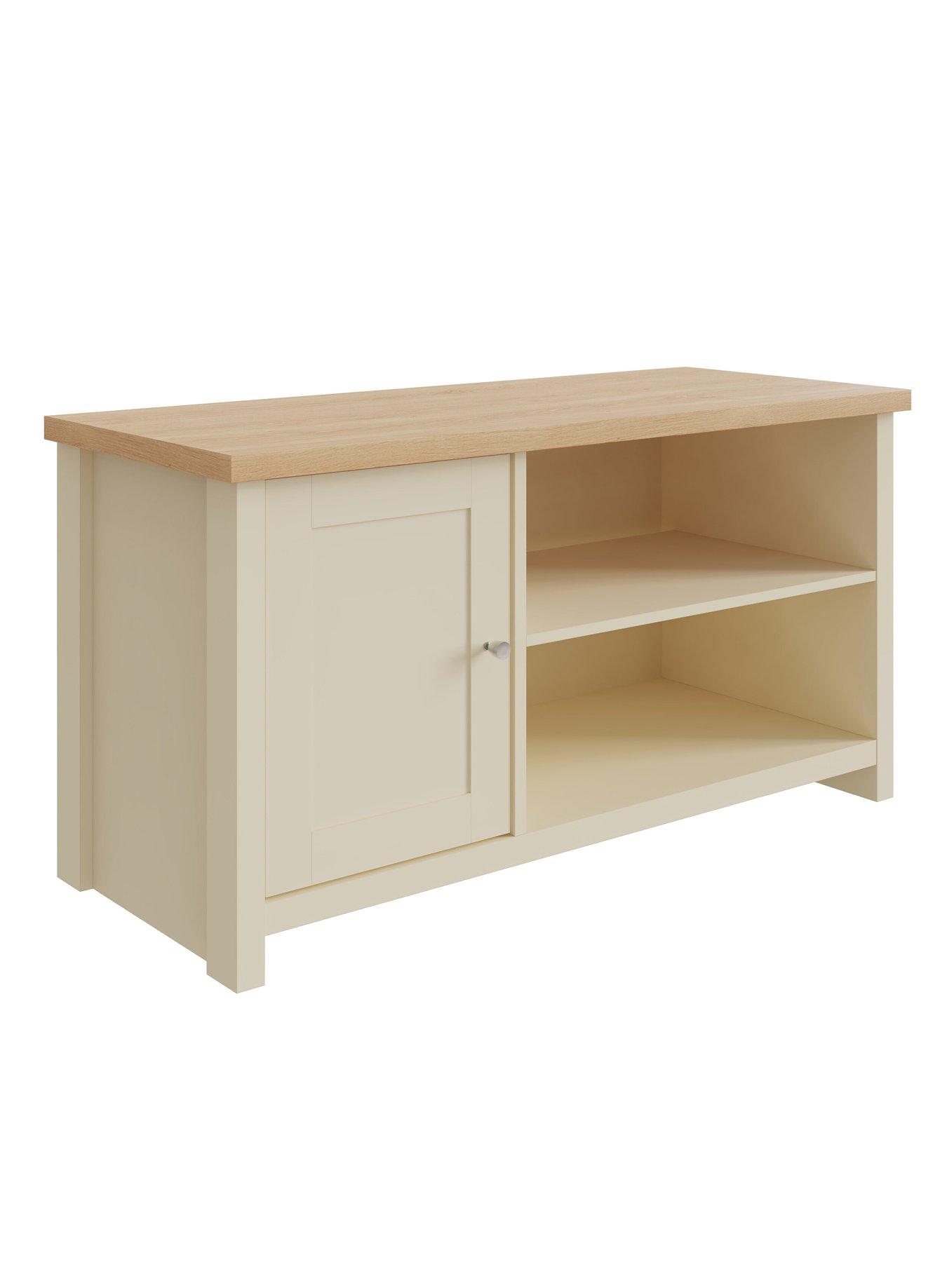 Image 3 of 5 of GFW Lancaster 1 Door Small TV&nbsp;Cabinet - fits up to 43 inch TV) -&nbsp;Cream