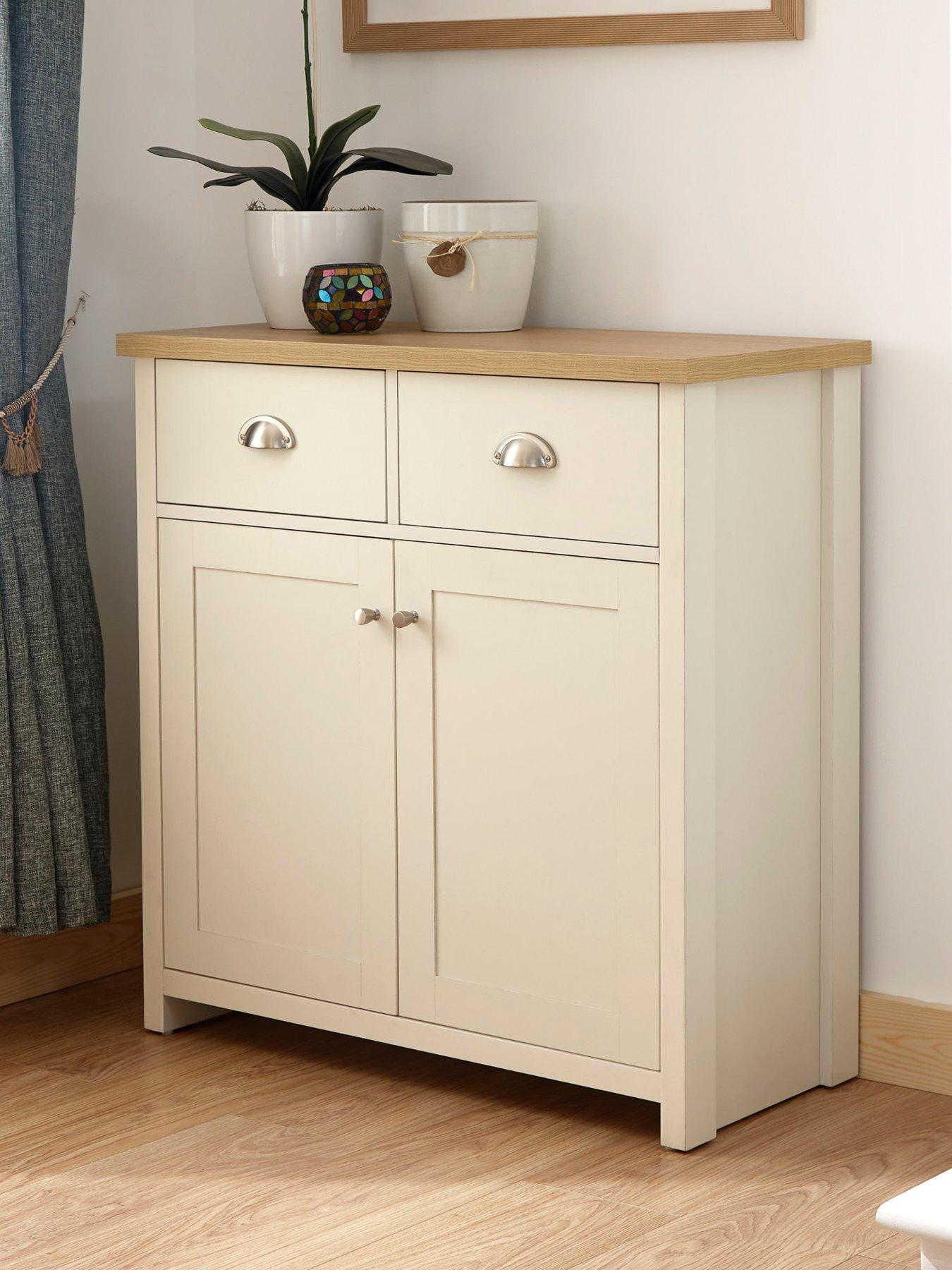 Gfw Lancaster 2 Door, 2 Drawer Sideboard - Cream