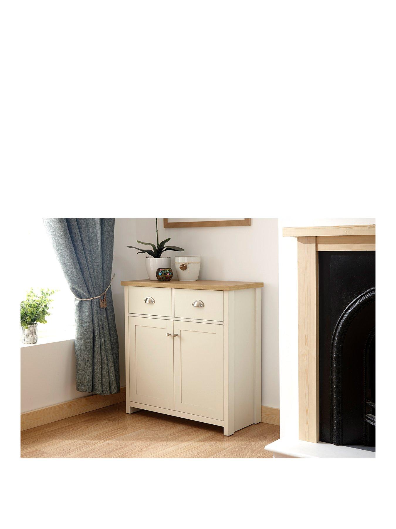 Image 2 of 3 of GFW Lancaster&nbsp;2 Door, 2 Drawer Sideboard - Cream