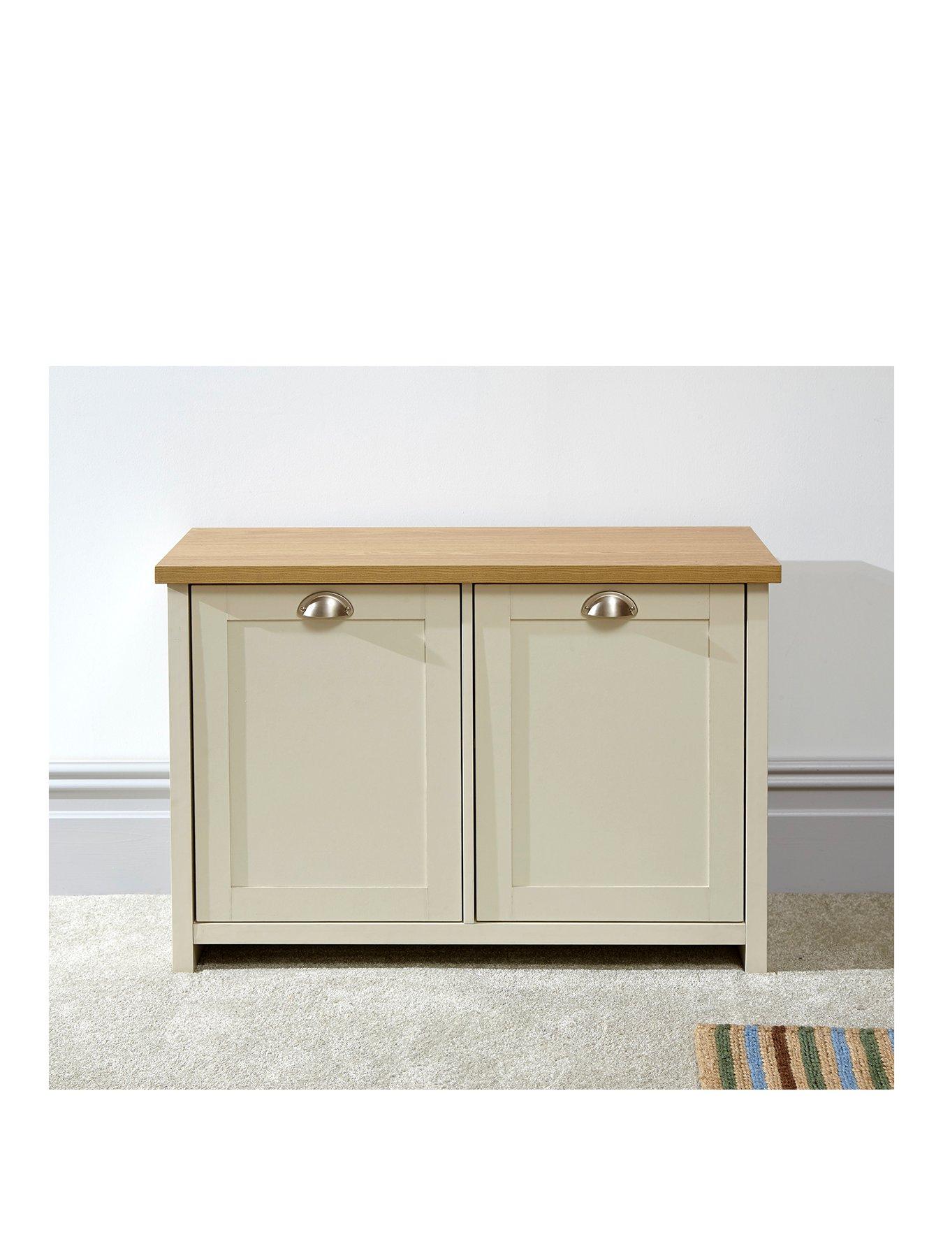 Cream shoe cabinet hotsell