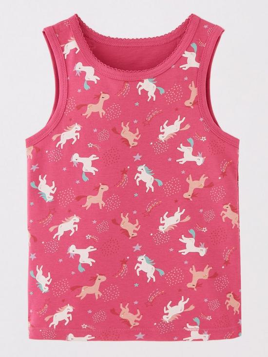 back image of everyday-girls-3-pack-unicorn-vests-multi