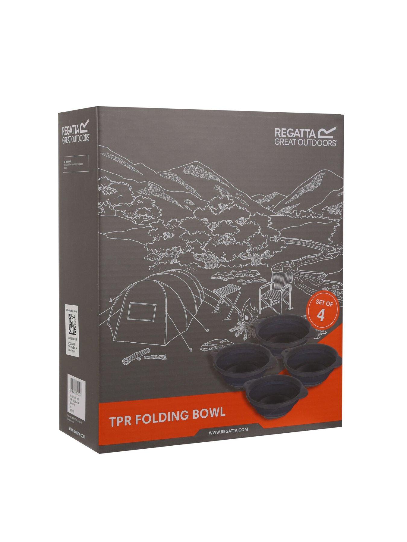Image 4 of 6 of Regatta TPR Folding Bowl (Set of 4)