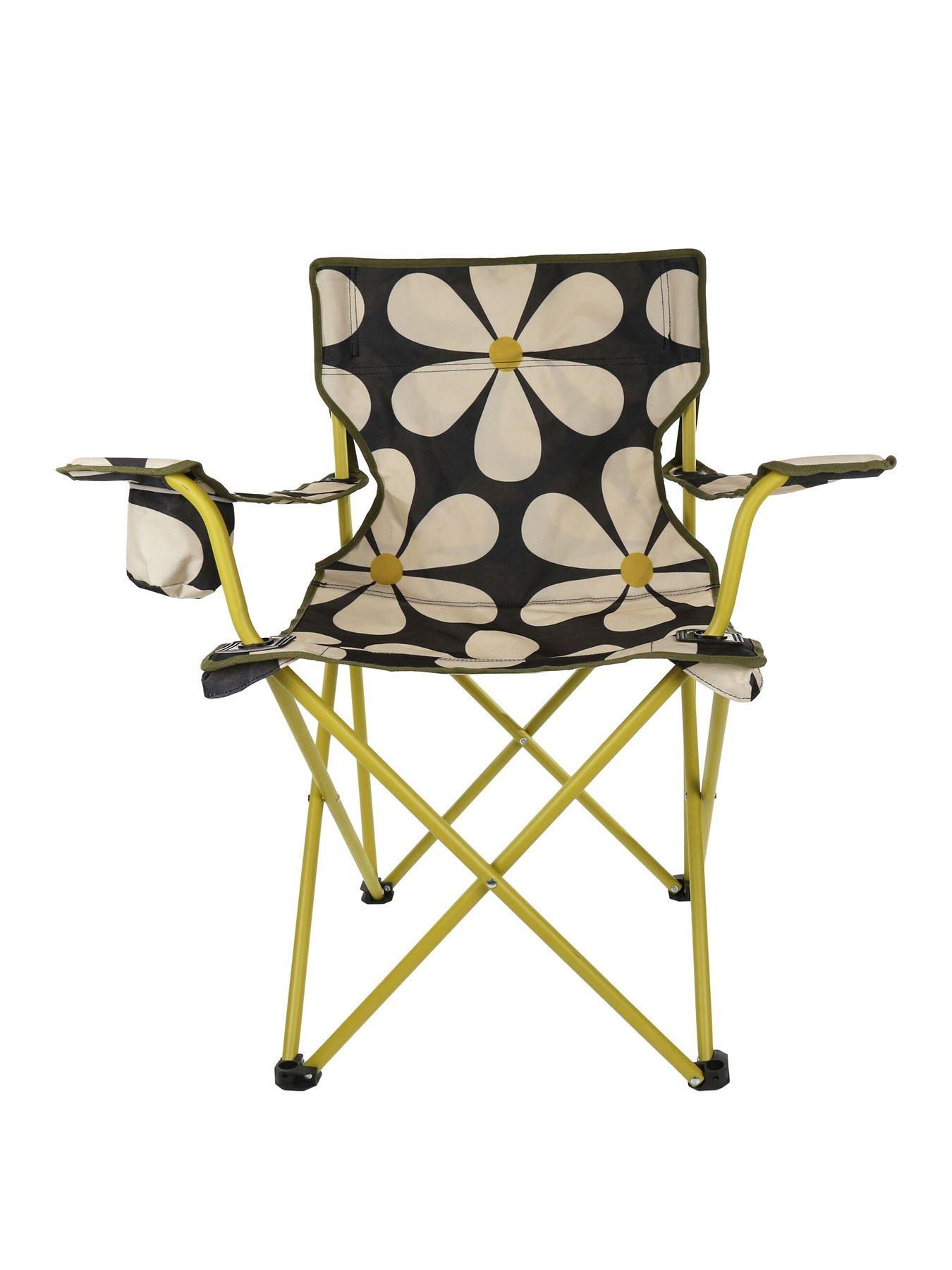 Product photograph of Regatta Orla Kiely Folding Camping Chair from very.co.uk