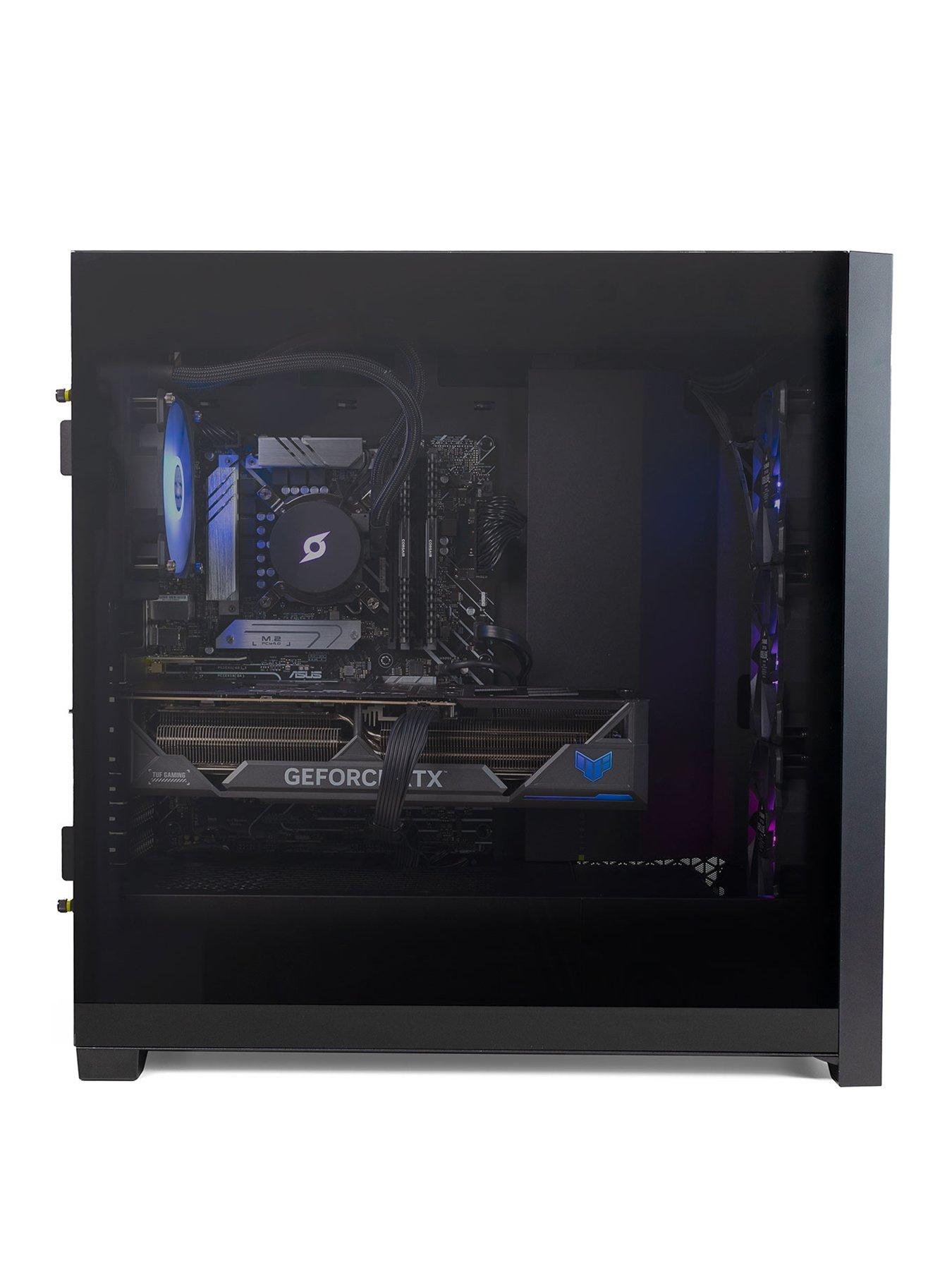 Image 2 of 7 of Stormforce PC Gaming Desktop -&nbsp;RTX 4070 Ti,&nbsp;AMD Ryzen 5 7600X,&nbsp;32GB RAM, 1TB SSD