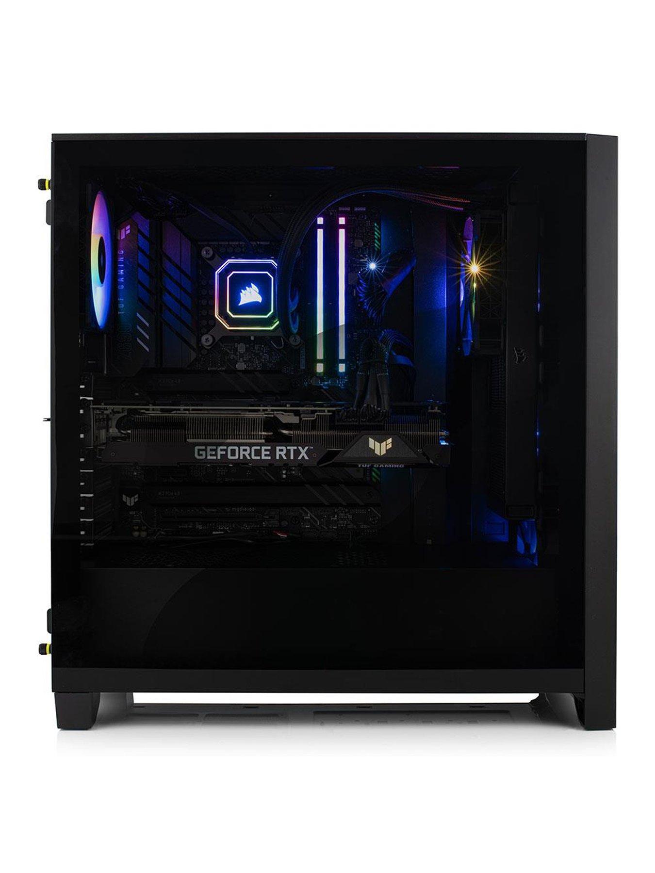 Image 3 of 7 of Stormforce PC Gaming Desktop -&nbsp;RTX 4070 Ti,&nbsp;AMD Ryzen 5 7600X,&nbsp;32GB RAM, 1TB SSD
