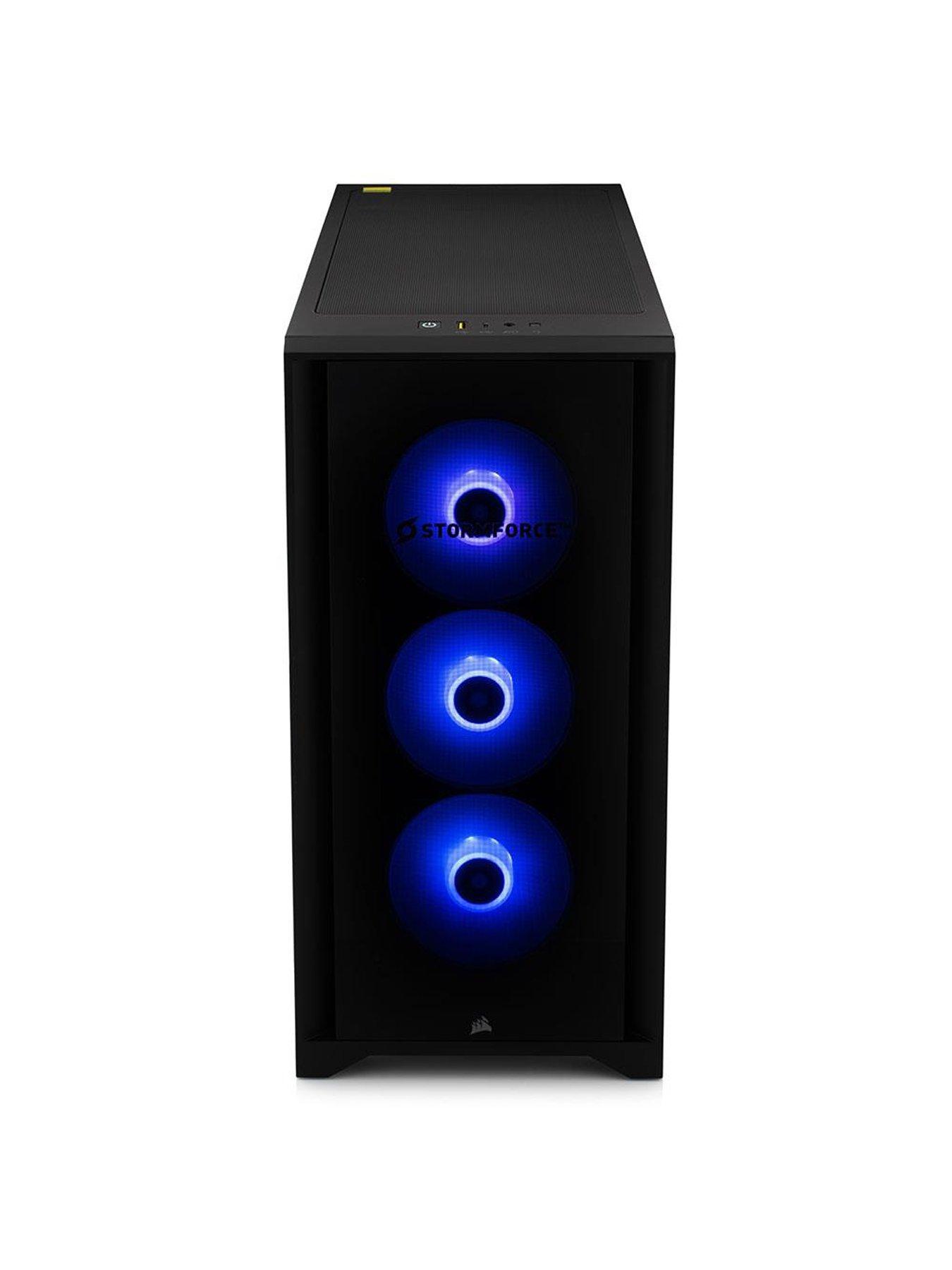 Image 4 of 7 of Stormforce PC Gaming Desktop -&nbsp;RTX 4070 Ti,&nbsp;AMD Ryzen 5 7600X,&nbsp;32GB RAM, 1TB SSD