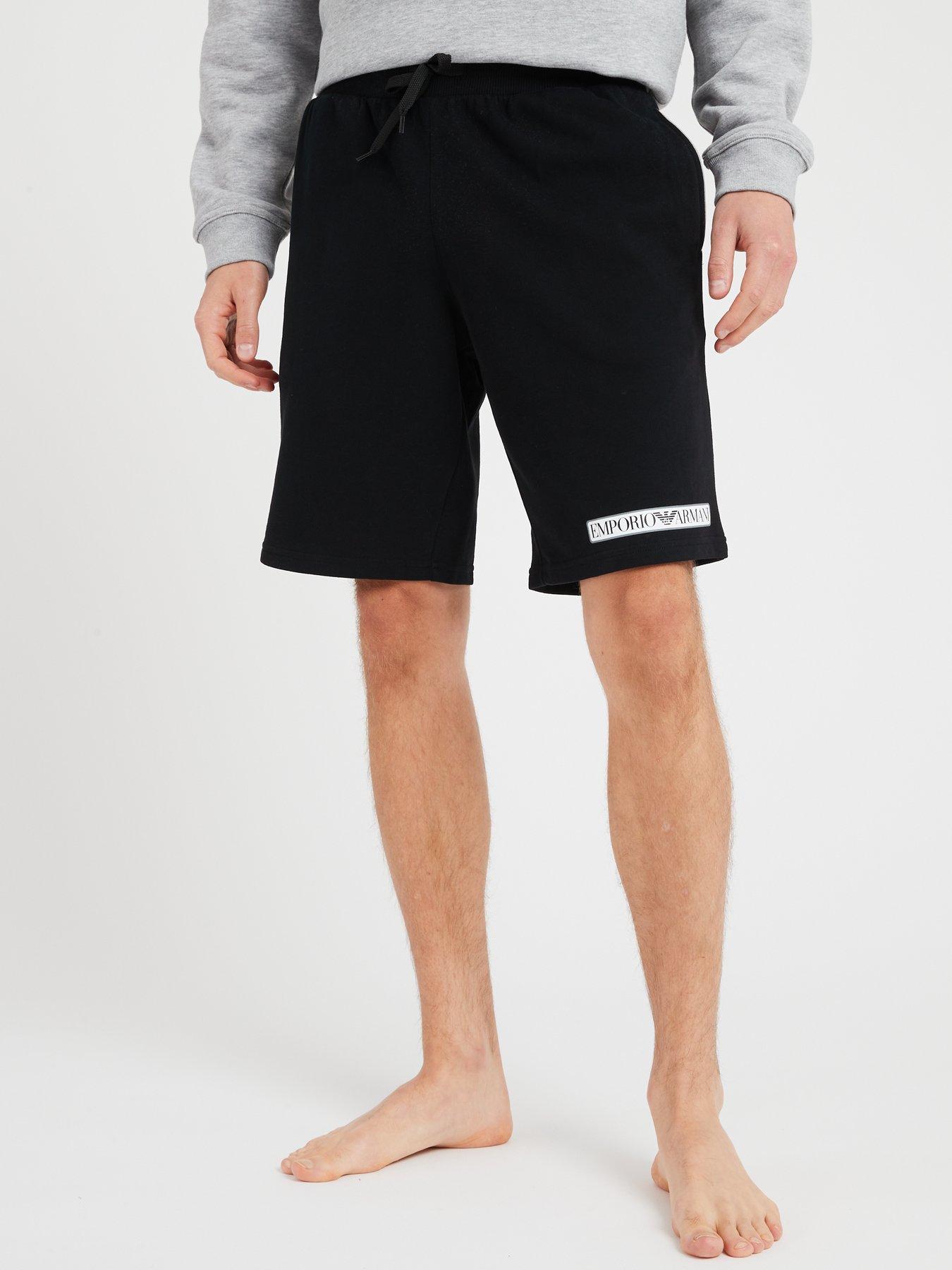 Emporio Armani Bodywear Bermuda Cotton-Waffle Shorts