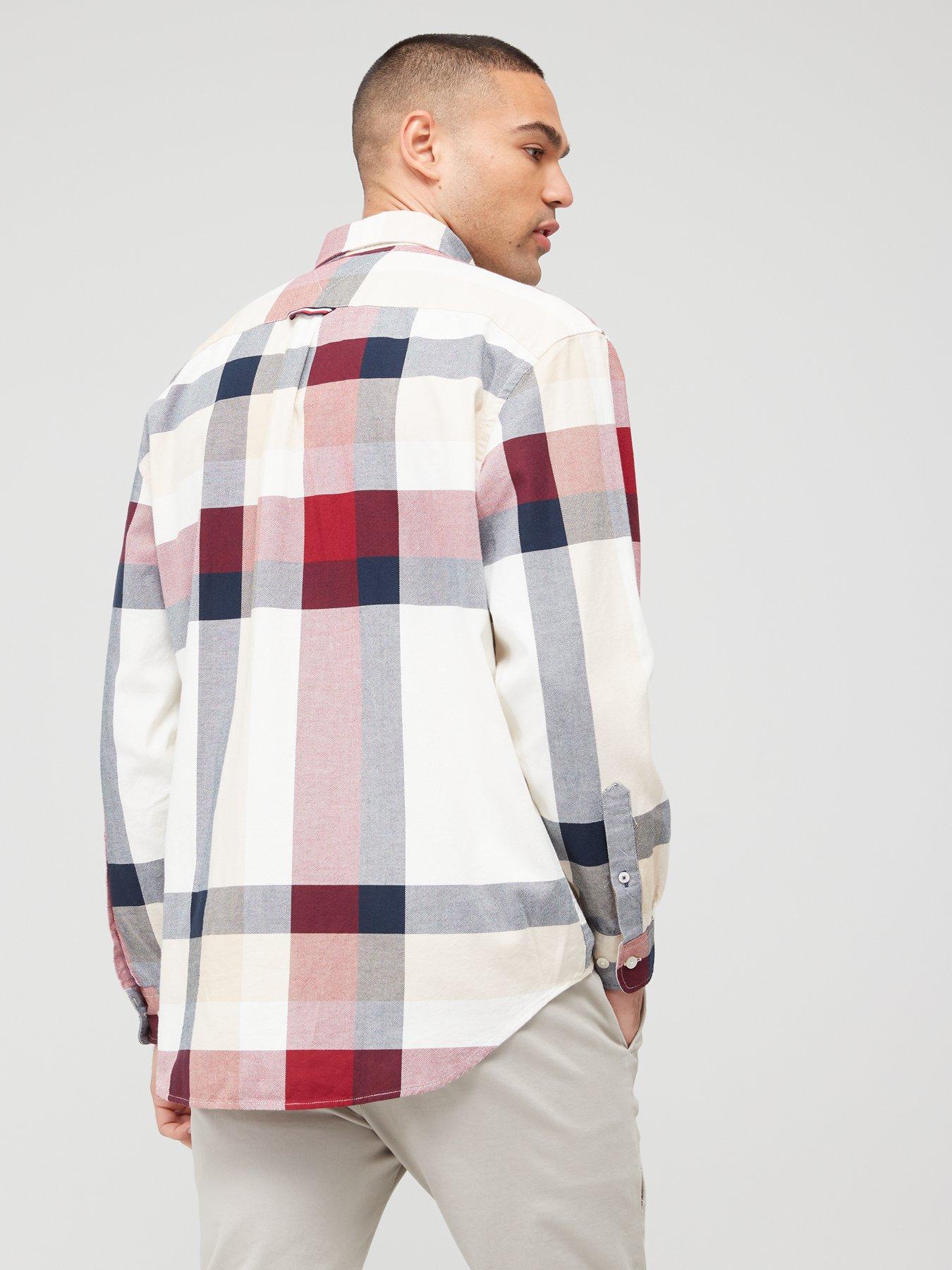 Tommy sales check shirts