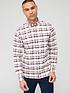  image of tommy-hilfiger-long-sleeve-regular-fit-checked-shirt-white
