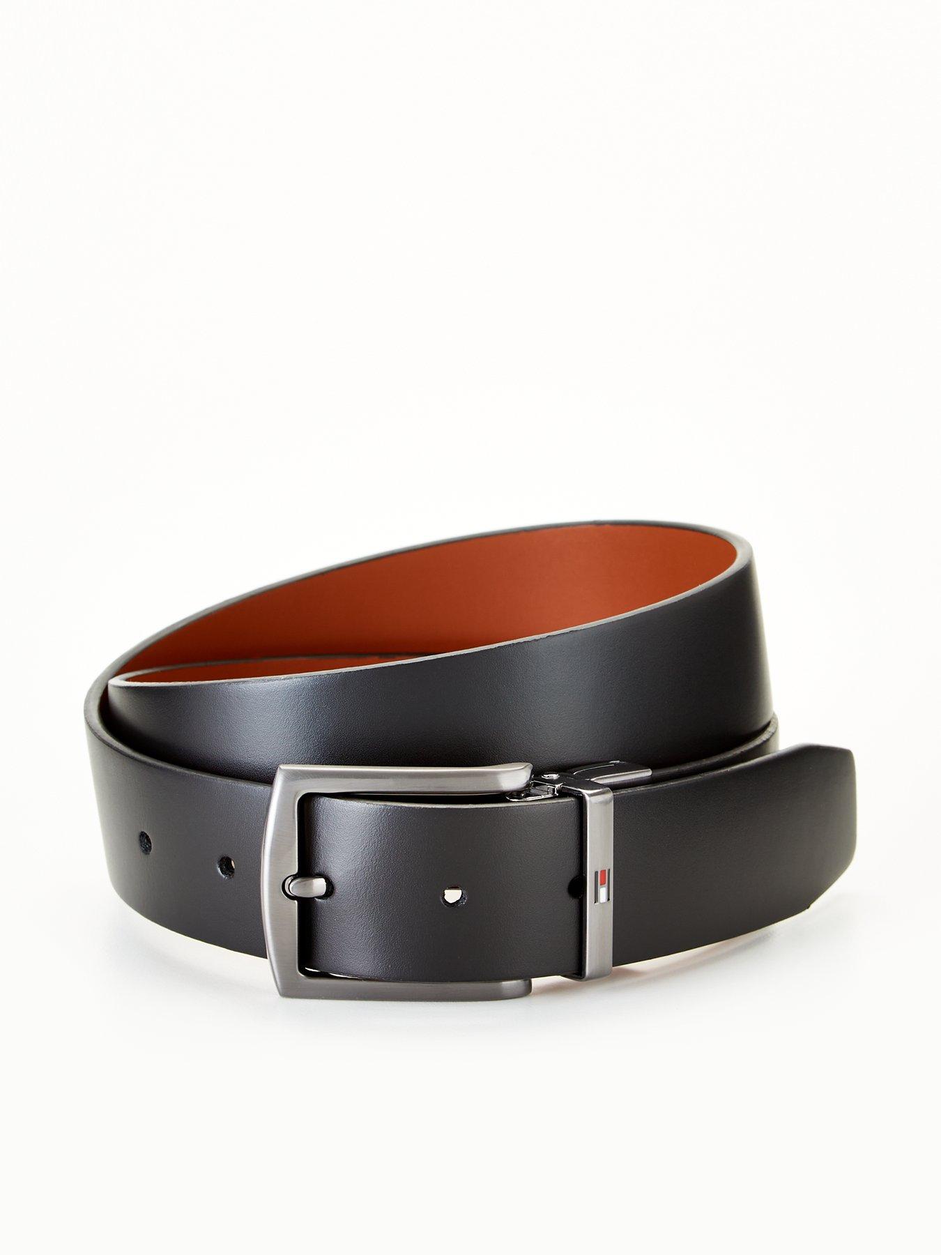 TOMMY HILFIGER Braided belt DENTON in black