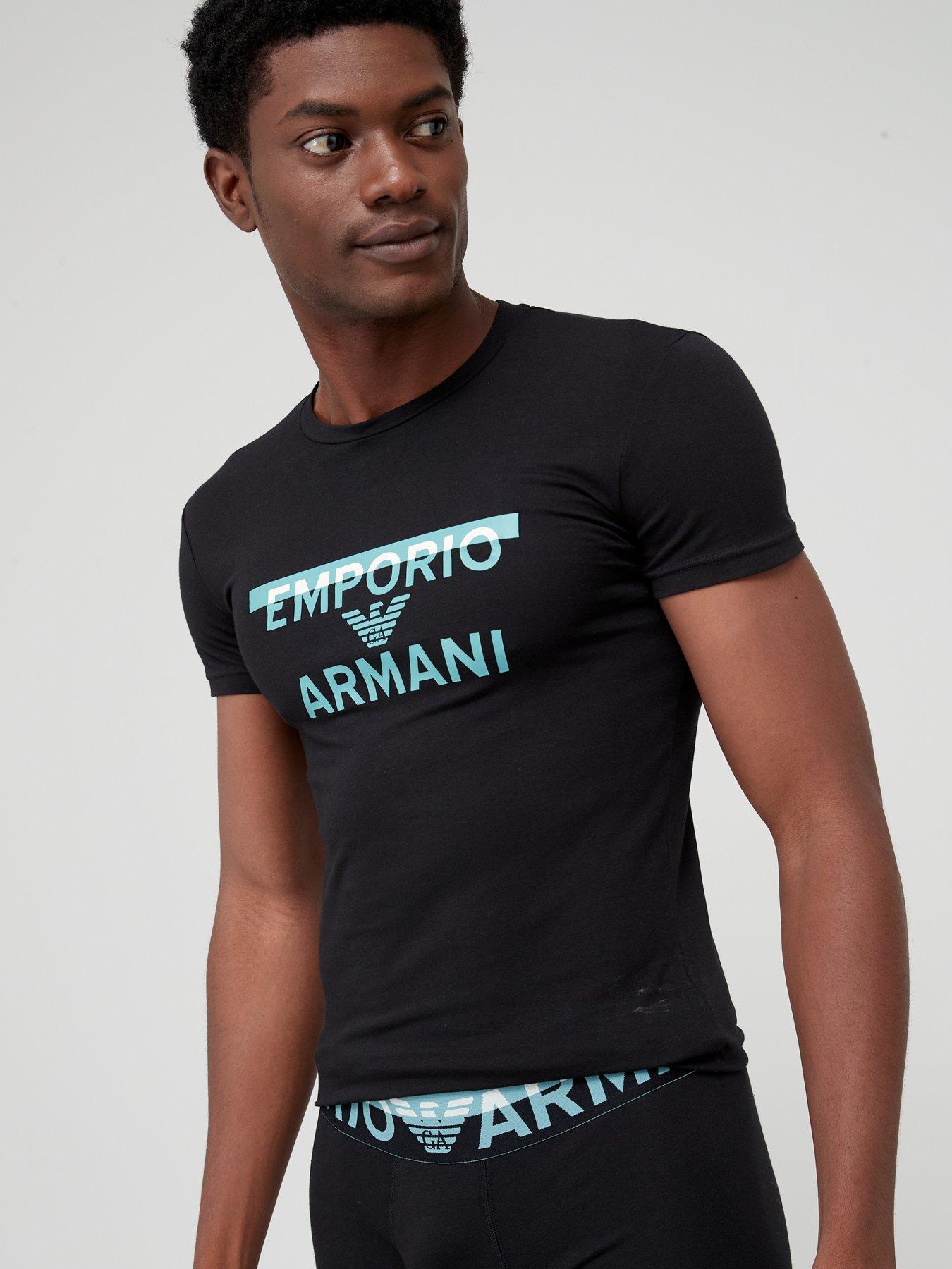 Black armani top hotsell