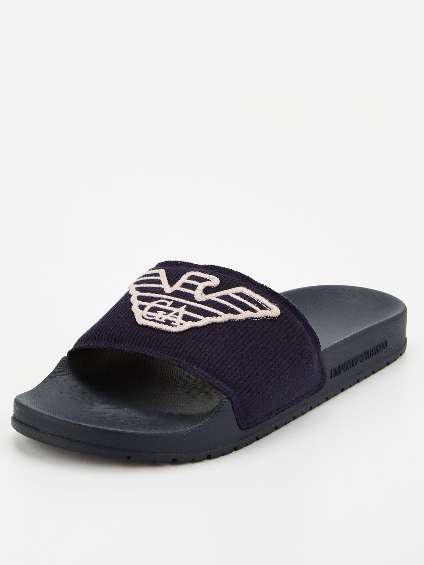 Mens armani deals flip flops sale