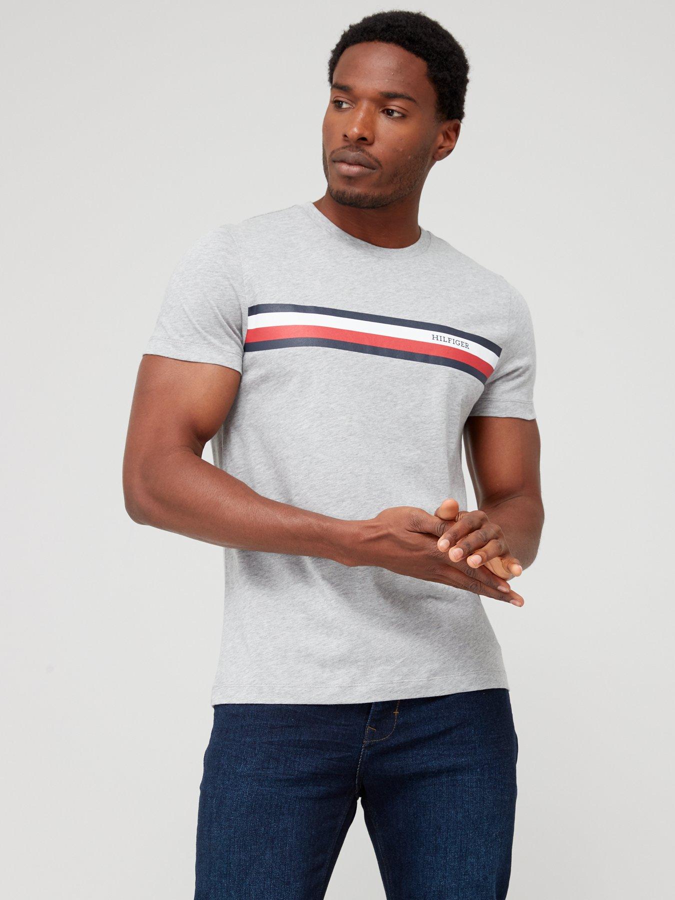 Tommy hilfiger stripe deals tee