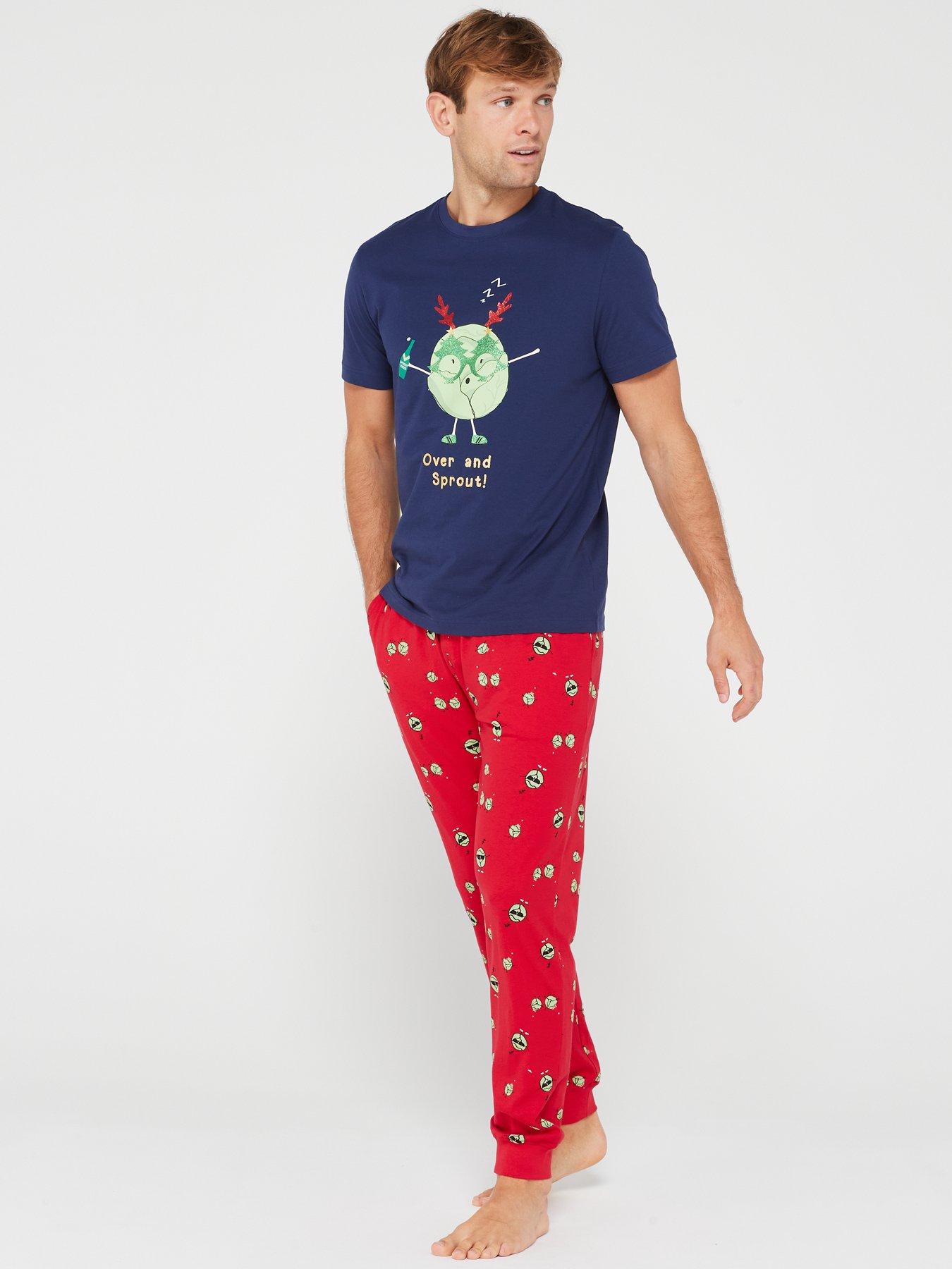 Christmas sprout pyjamas hotsell
