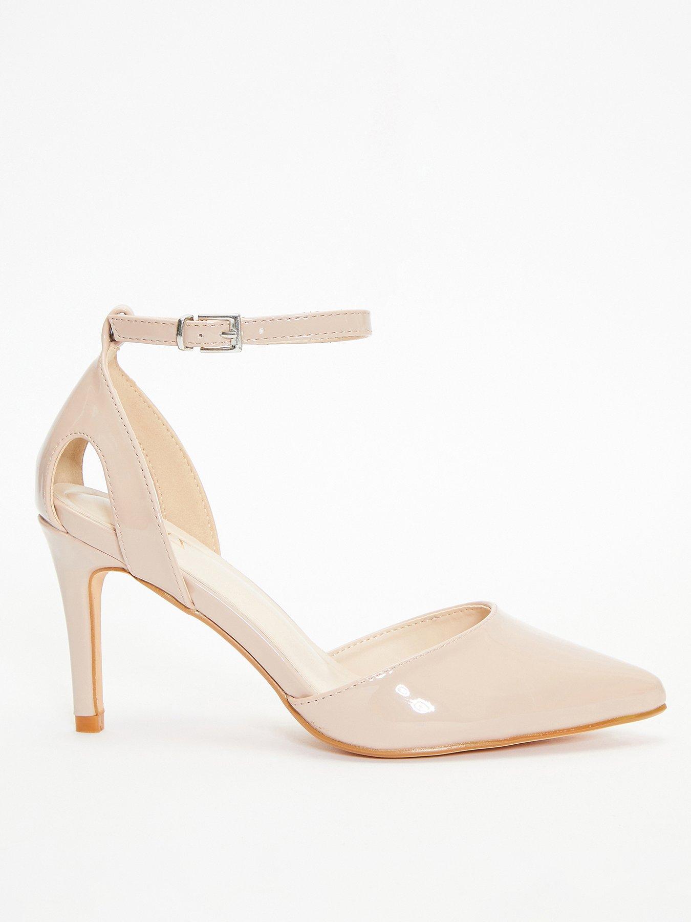 Quiz Patent Court Heels - Nude | Very