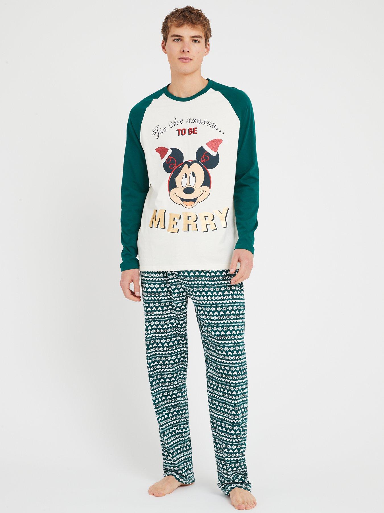 mickey-mouse-mens-disney-mickey-mouse-family-mini-me-christmas-pyjamas-green