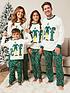  image of elf-mens-elf-the-movie-family-mini-me-christmas-pyjamas-beige