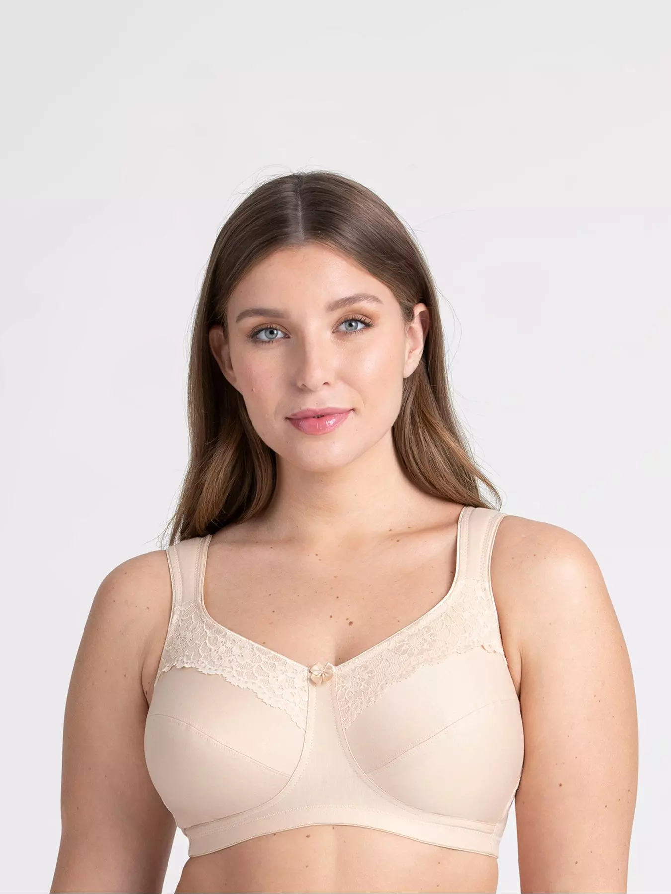 Miss Mary of Sweden Cotton Dots Non-Wired Bra