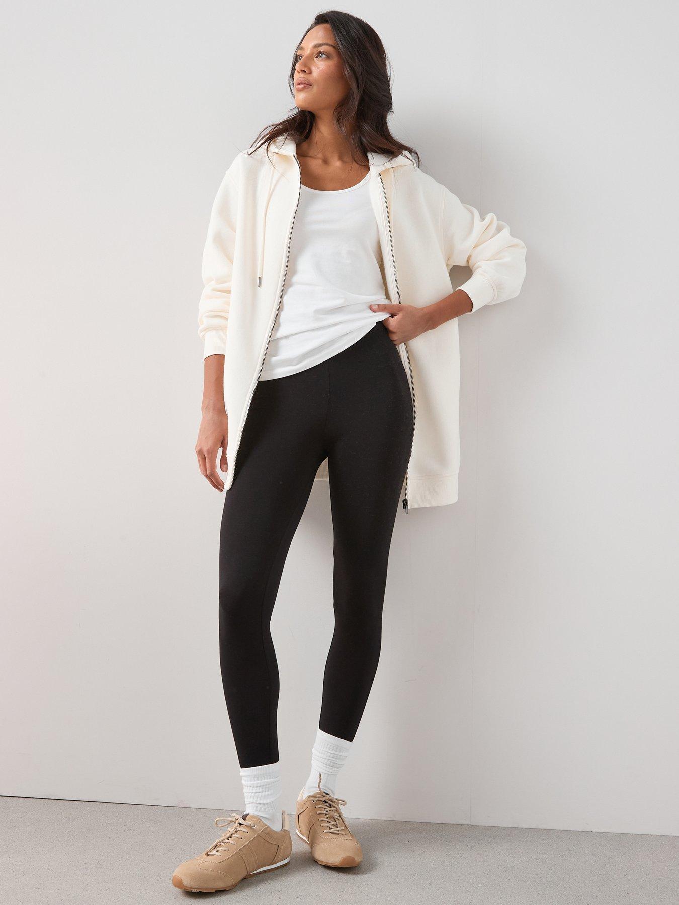 The Very Collection High Waist Leggings - Black