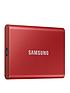  image of samsung-t7-2tb-portable-ssd-usb-32----red