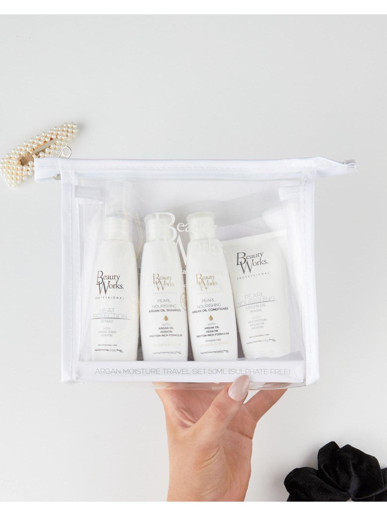 Image 2 of 2 of Beauty Works Travel Set - Argan Moisture Repair (Sulfate Free) 50ml